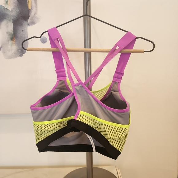 VX Victoria Secret CUTEST EVER STRAPPY SPORTS BRA, Size 36DDD ♥️🩵 - Picture 15 of 16